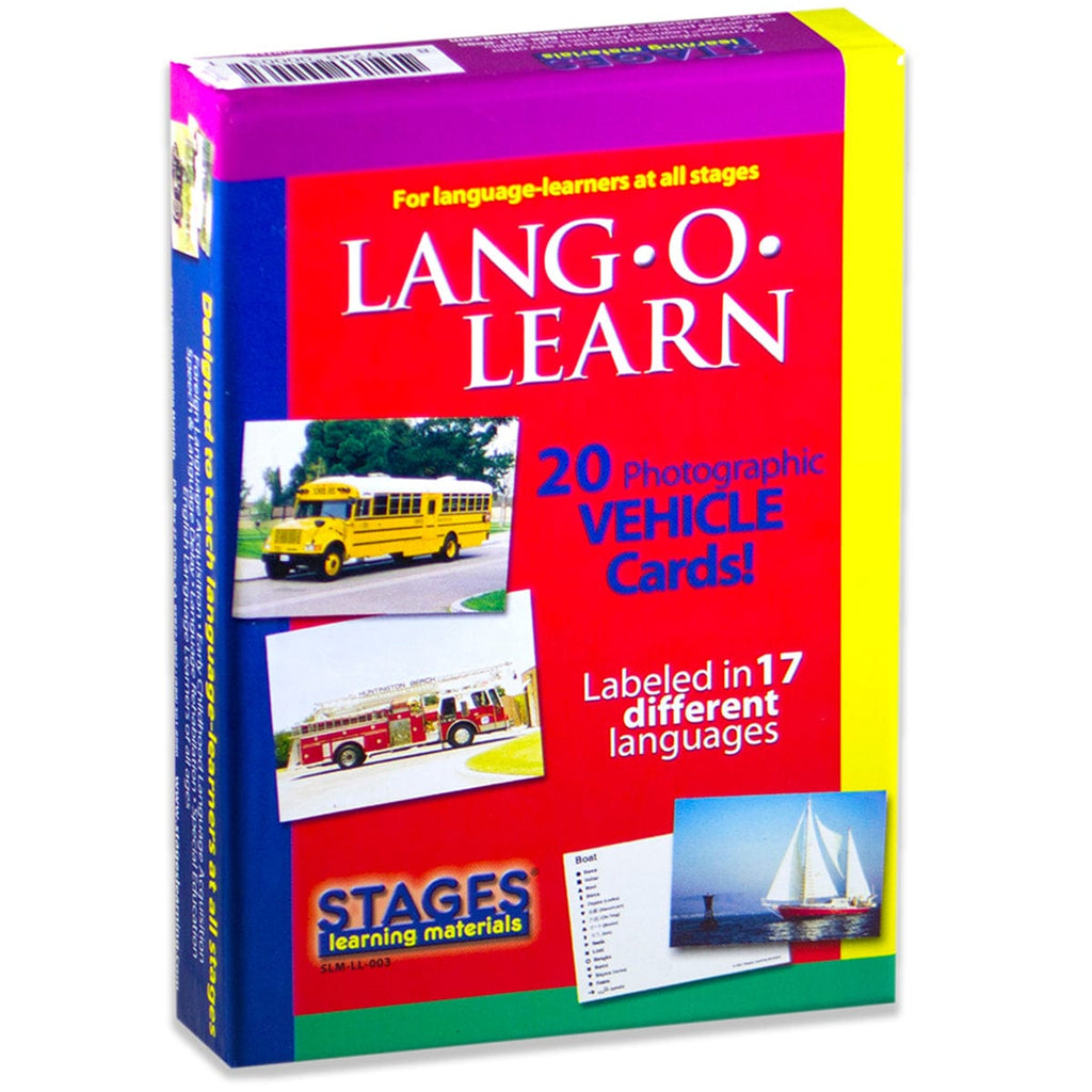 Lang-O-Learn Vehicles Cards