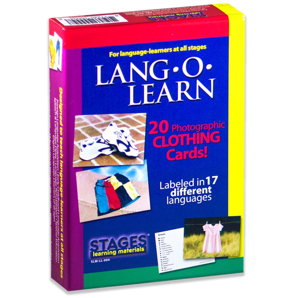 Lang-O-Learn Clothing Cards