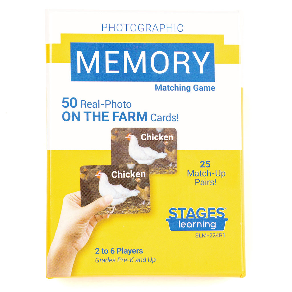 On The Farm Memory Game