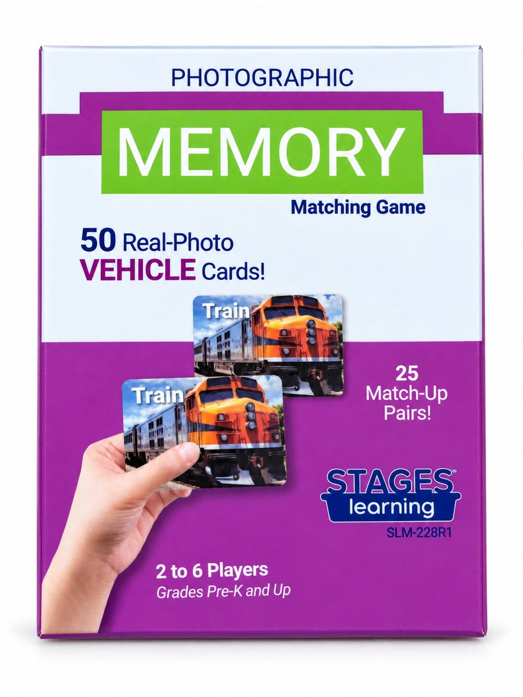 Vehicles Memory Game