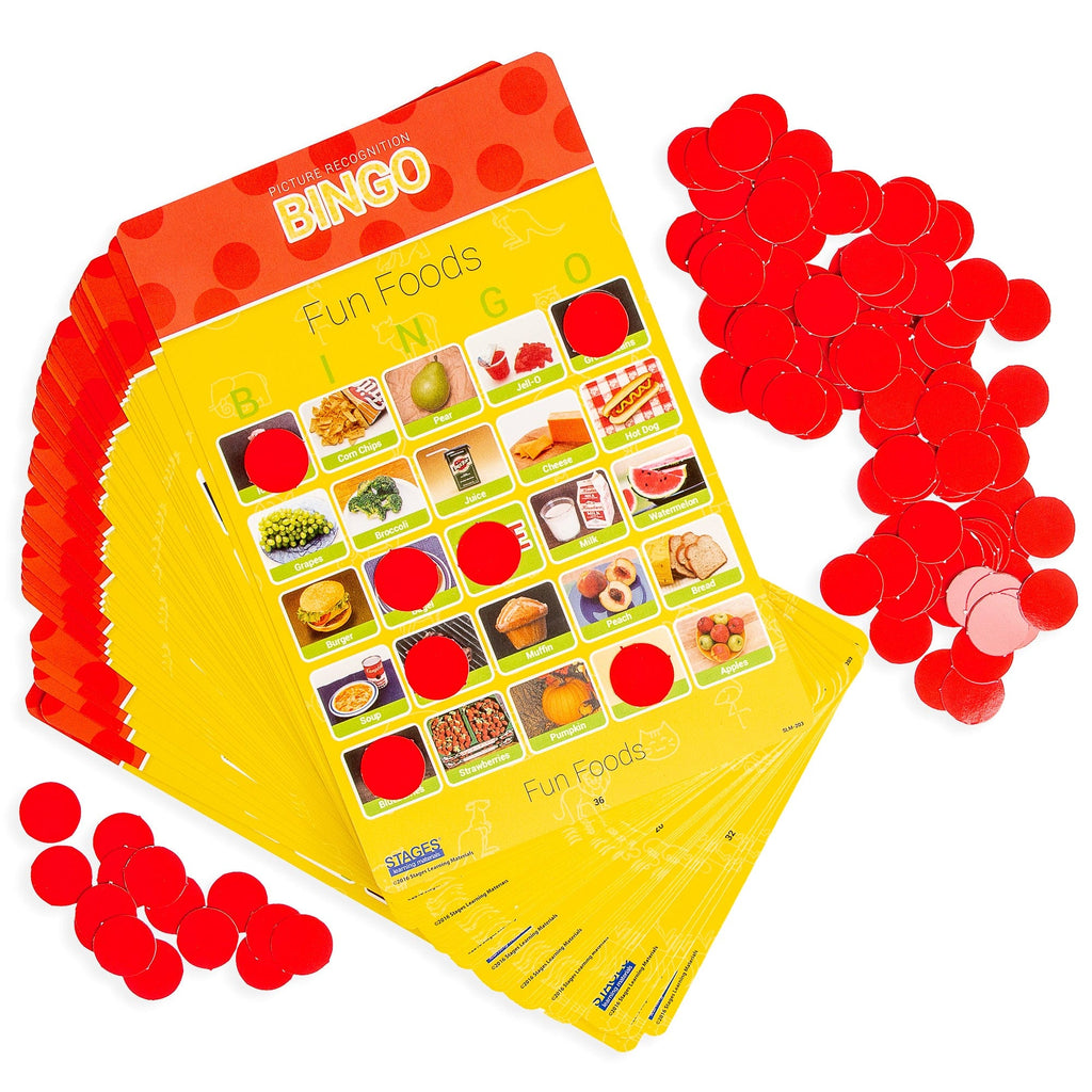 Fun Foods Bingo Game