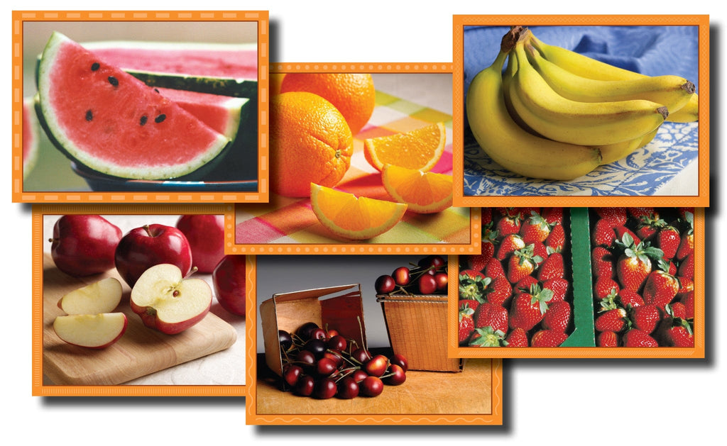 Fruit Cube Puzzle for hand-eye coordination and spatial awareness practice