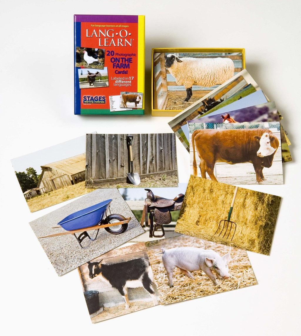 Lang-O-Learn On-the-Farm Cards