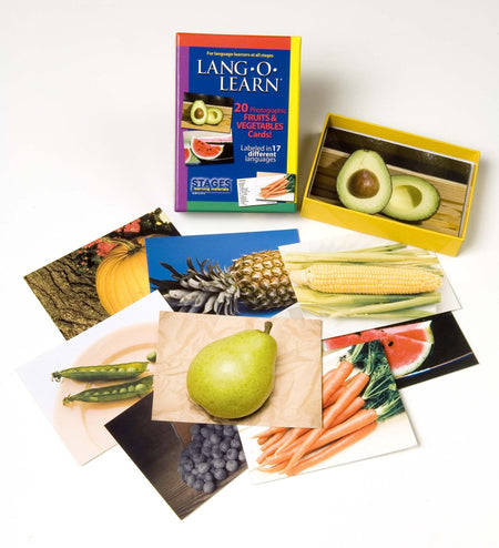 Lang-O-Learn Fruits & Vegetables Cards