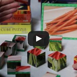 Dairy Cube Puzzle Video Clip